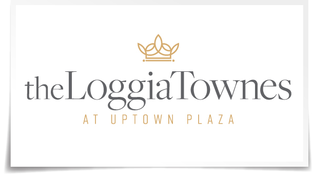 The Loggia Townes logo design